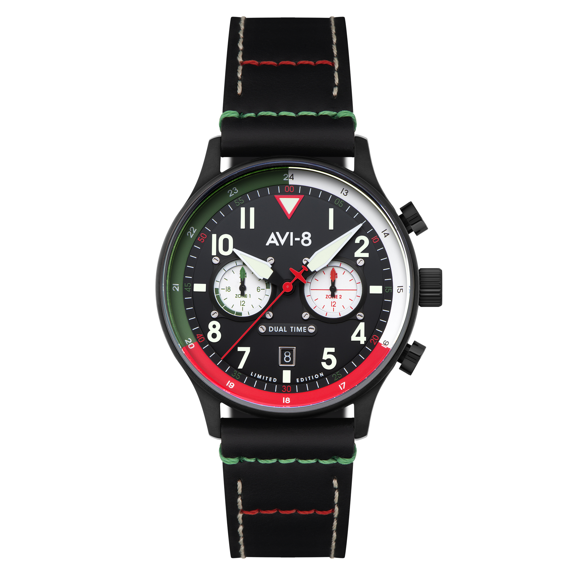 Tri Color Black | Hawker Hurricane Carey Dual Time Mexico Limited