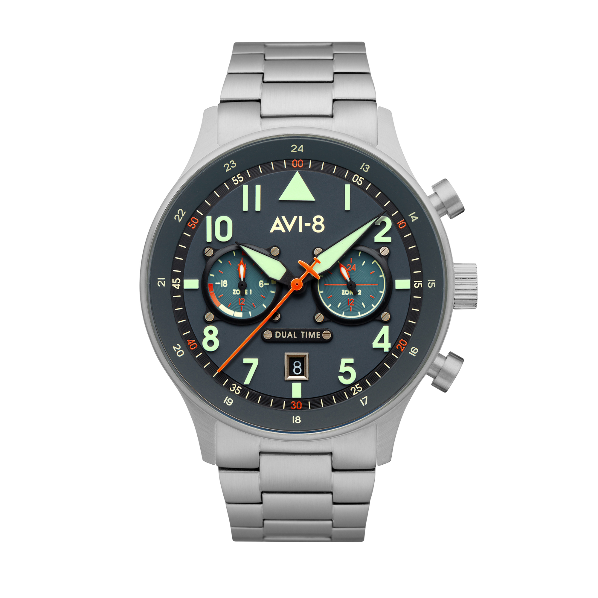 Gutersloh Hawker Hurricane Carey Dual Time AVI 8 Timepieces