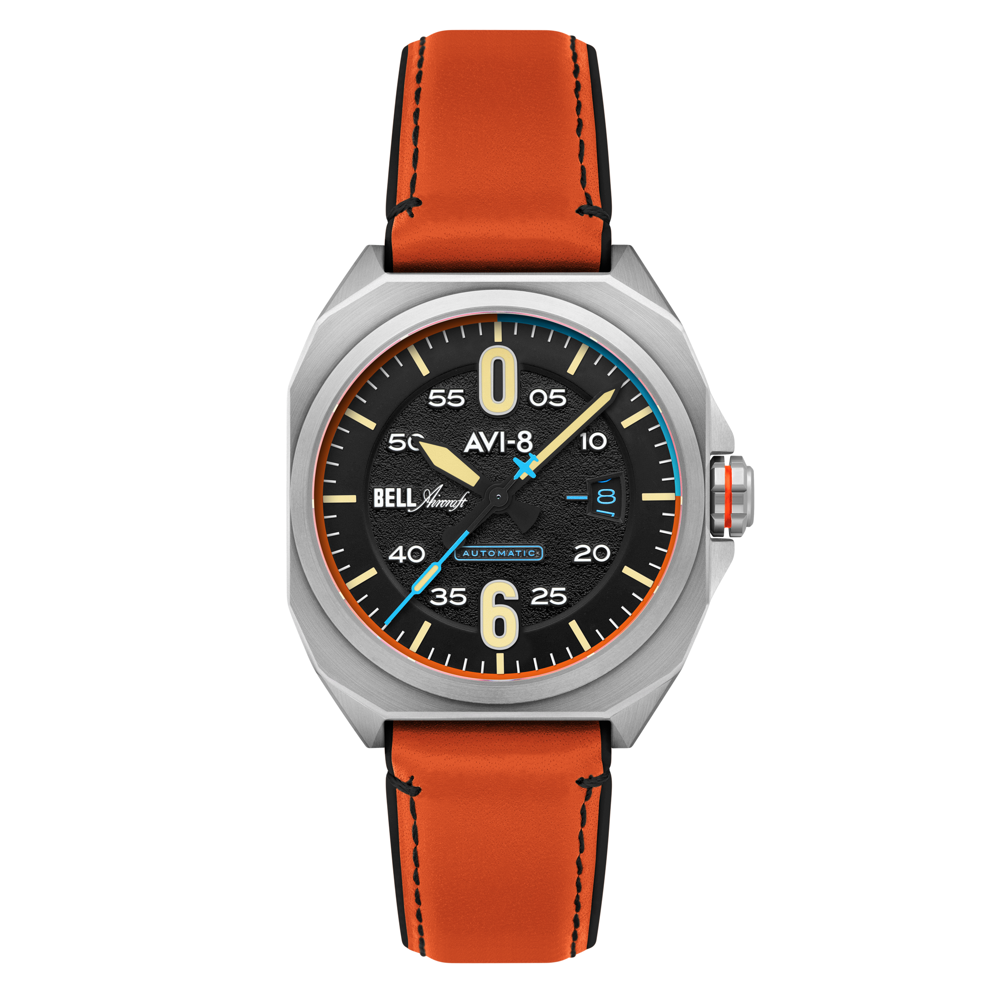 Graphite Black | Bell X-1 Machbuster Automatic – AVI-8 Timepieces