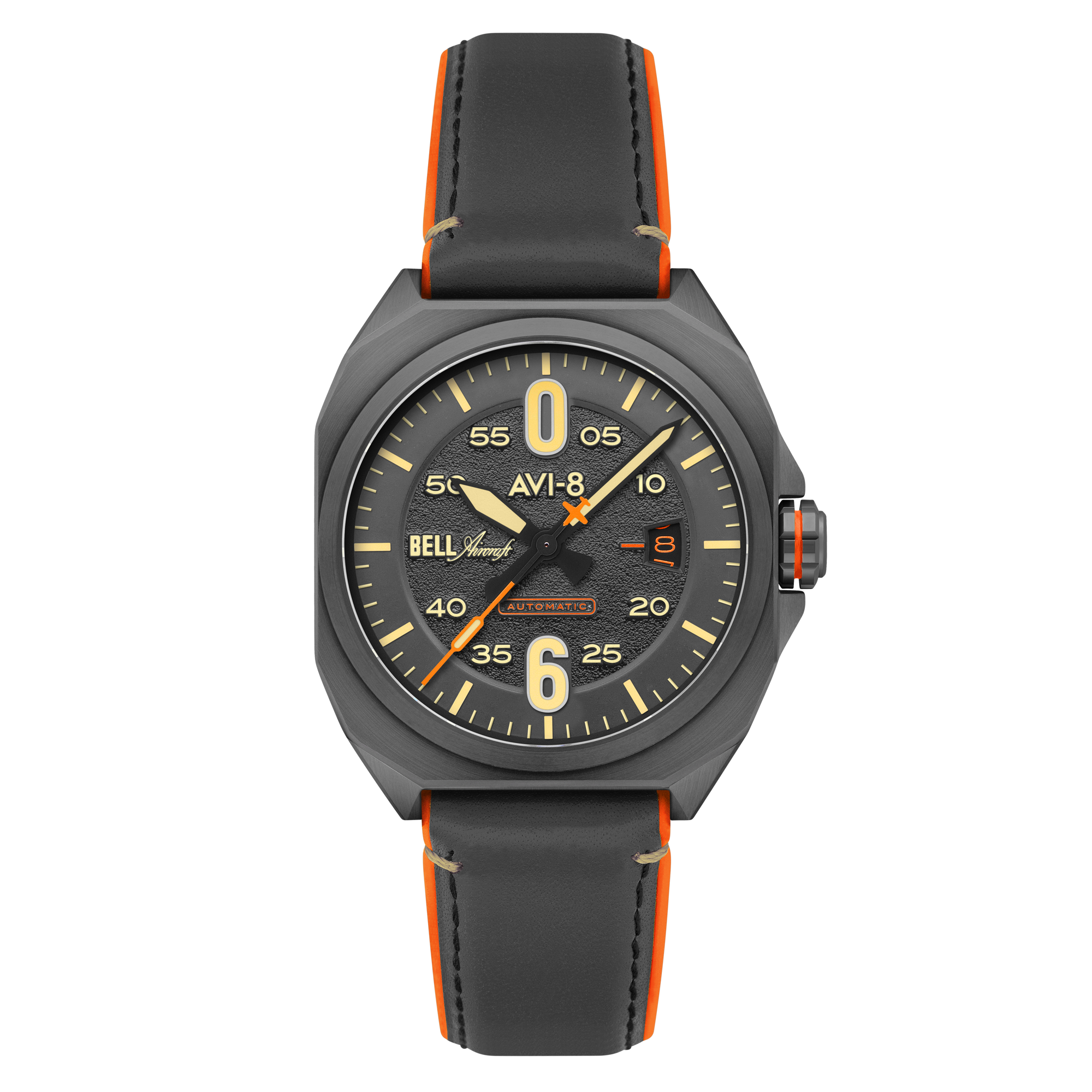 Iron Grey | Bell X-1 Machbuster Automatic – AVI-8 Timepieces