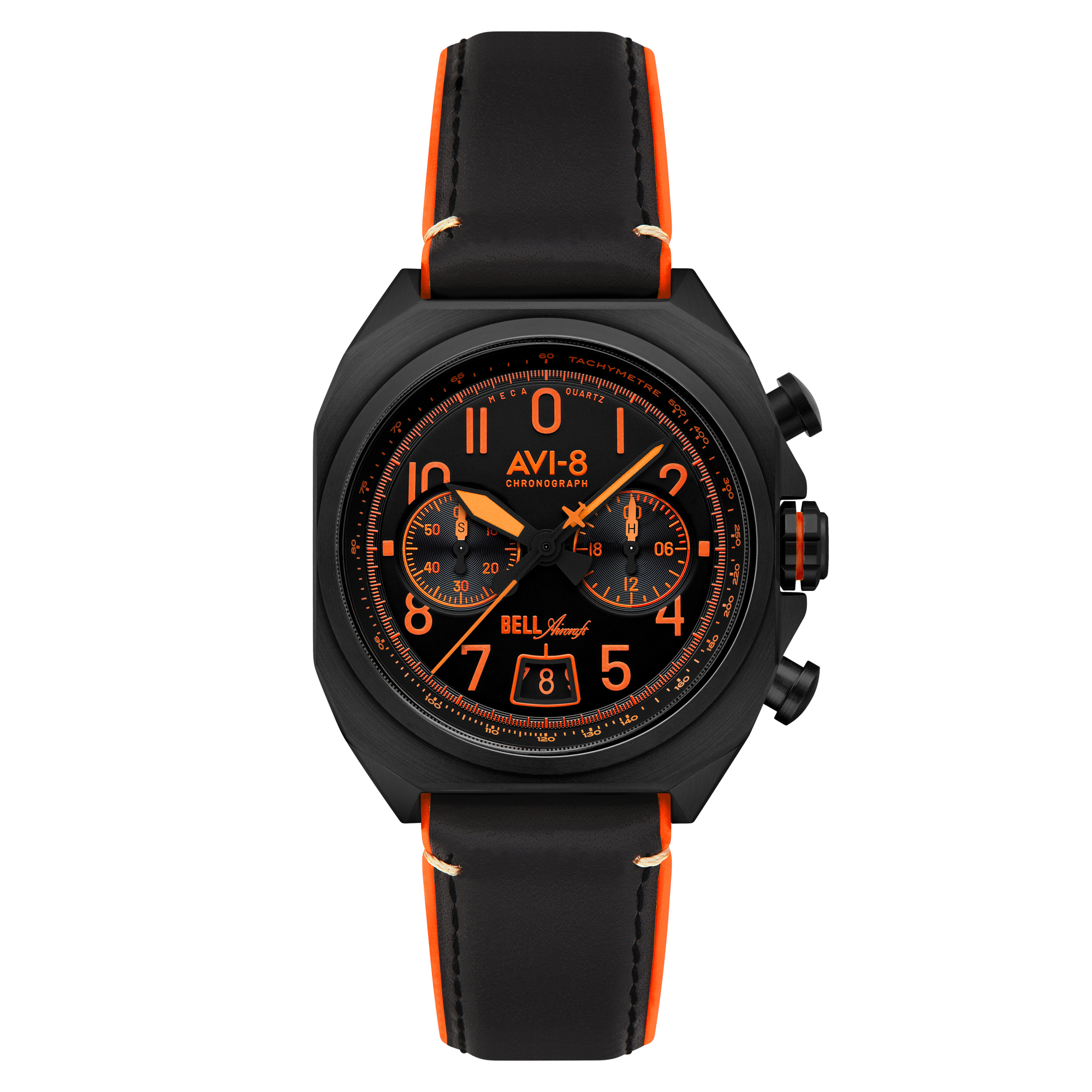 Super Sonic Black | Bell X-1 Machbuster Chronograph – AVI-8 Timepieces