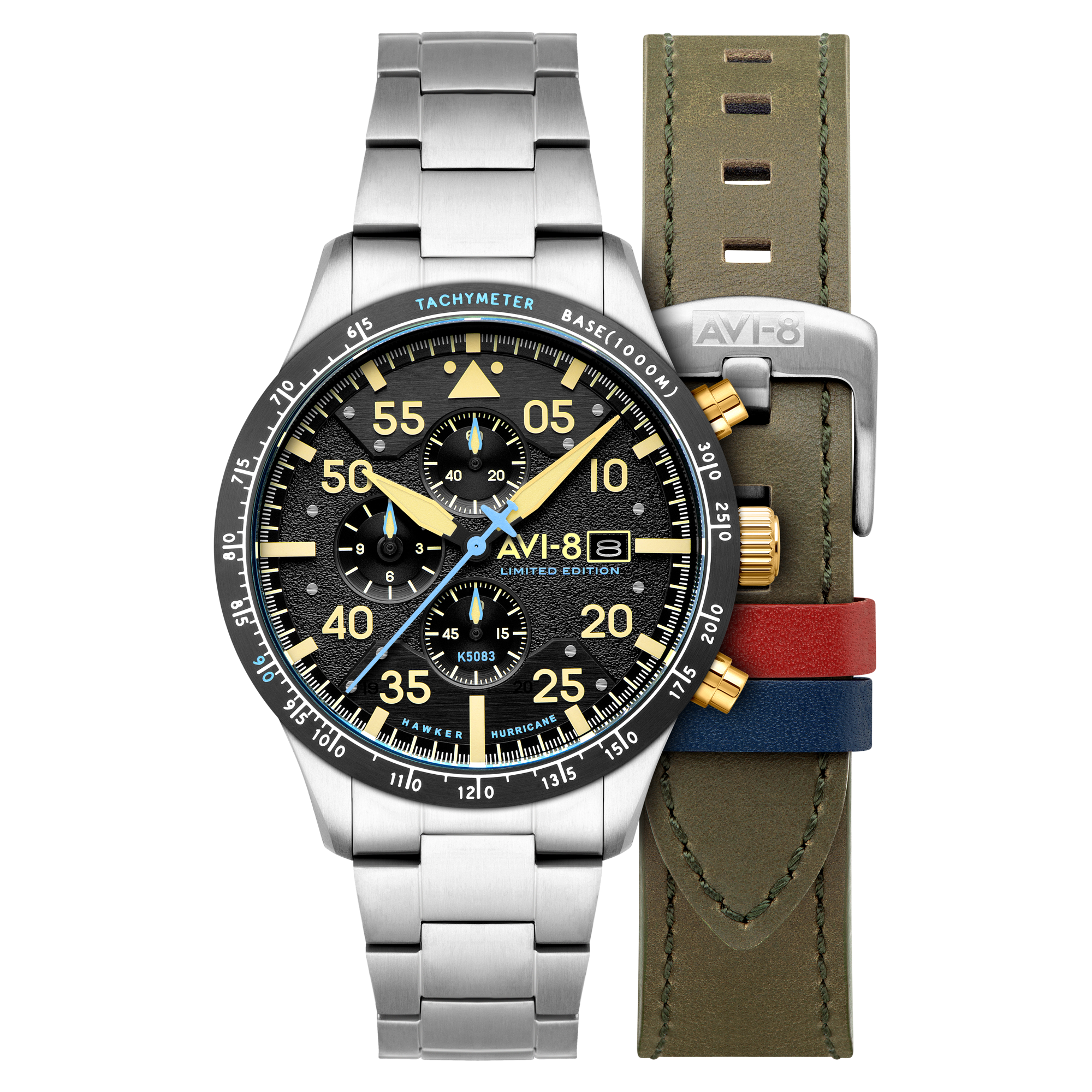 Thunder Black | Hawker Hurricane 90th Anniversary Chronograph
