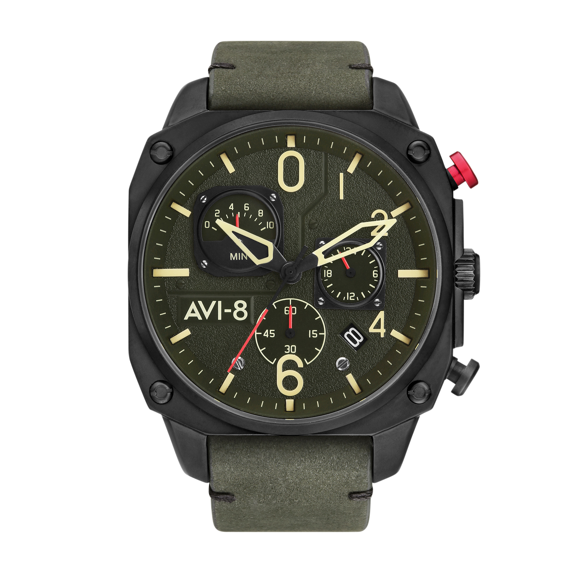 Livestock Electronics MIR Quad VCA レア Deep Green Black | Hawker Hunter Retrograde Chronograph – AVI-8