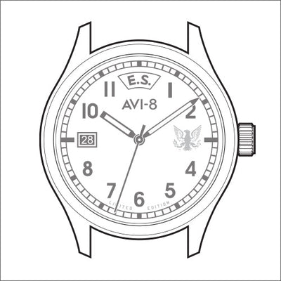 Flyboy Eagle Squadron Automatic Bronze 85th Limited Edition<br>AV-4145