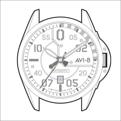 P-51 Mustang Hitchcock Automatic 85th Anniversary Limited Edition<br>AV-4146