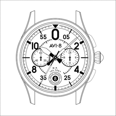 Spitfire Lock Chronograph <br>AV-4089