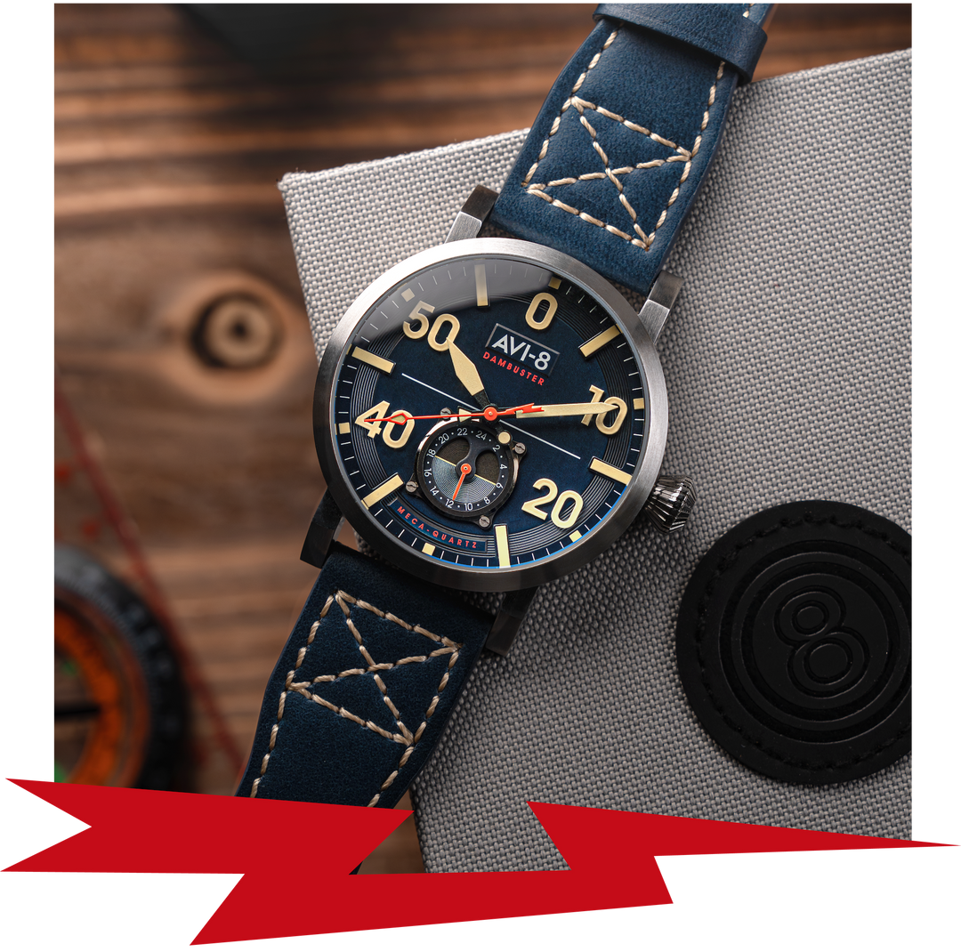 Dambuster Chadwick Meca-Quartz – AVI-8 Timepieces