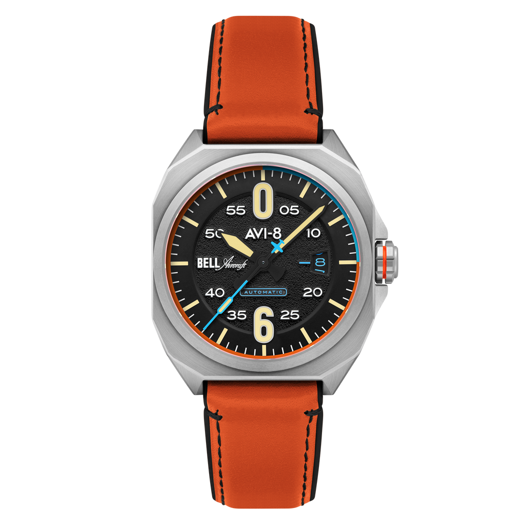 ブライトアップ Graphite Black | Bell X-1 Machbuster Automatic – AVI-8 Timepieces