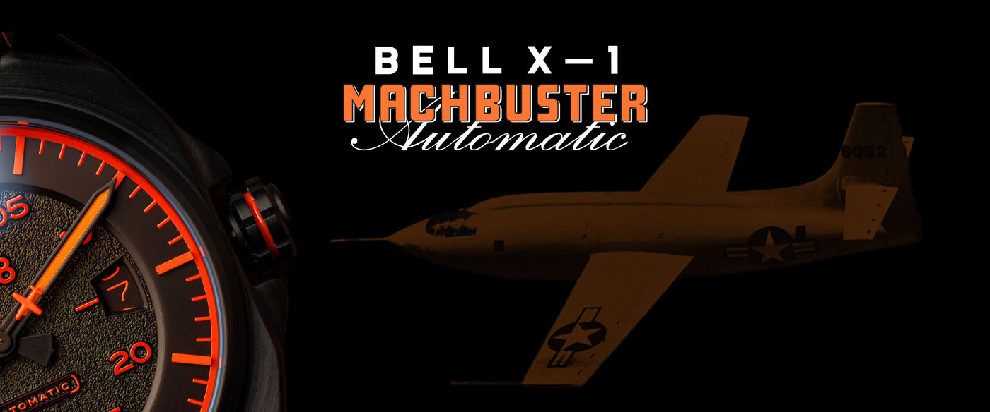 BELL X1 MACHBUSTER AUTOMATIC AV4115 TEASER AVI8 Timepieces