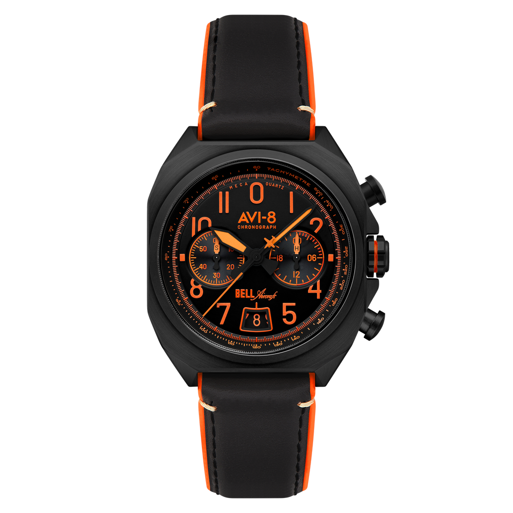 みかんbell　アルティメットアクアフォースX GX SONIC V Super Sonic Black | Bell X-1 Machbuster Chronograph – AVI-8 Timepieces