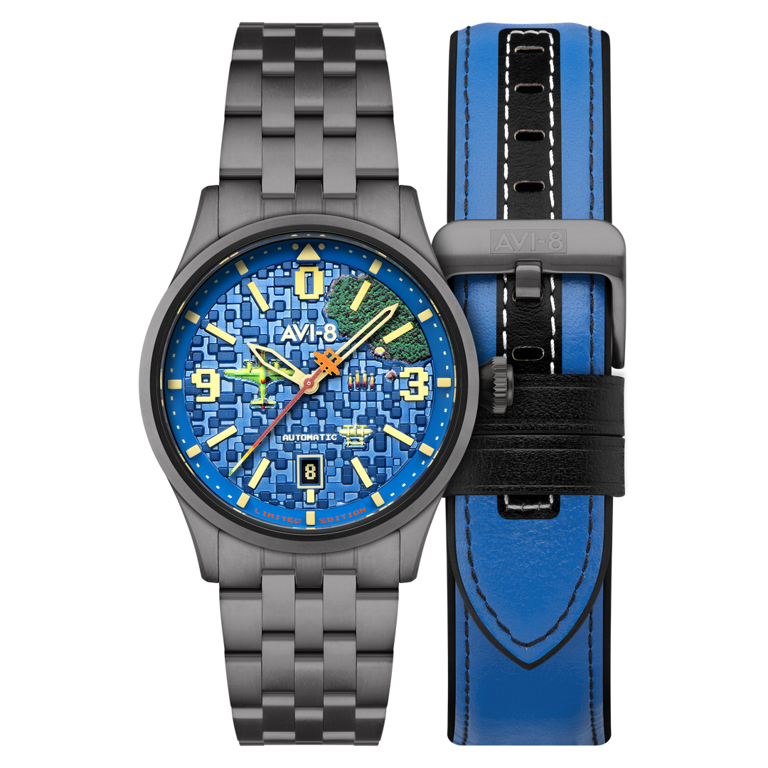 FLYBOY CAPCOM 1942 AUTOMATIC PIXEL LIMITED EDITION AV-4121