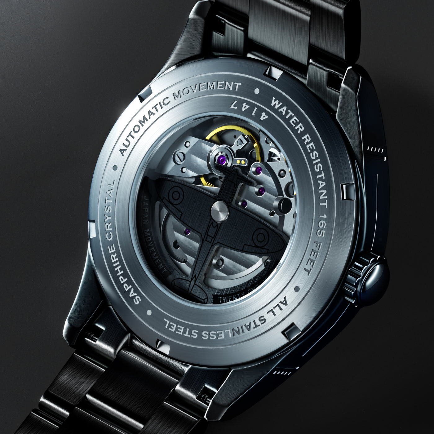 Eclipse Display | Spitfire Type 300 Automatic – AVI-8 Timepieces