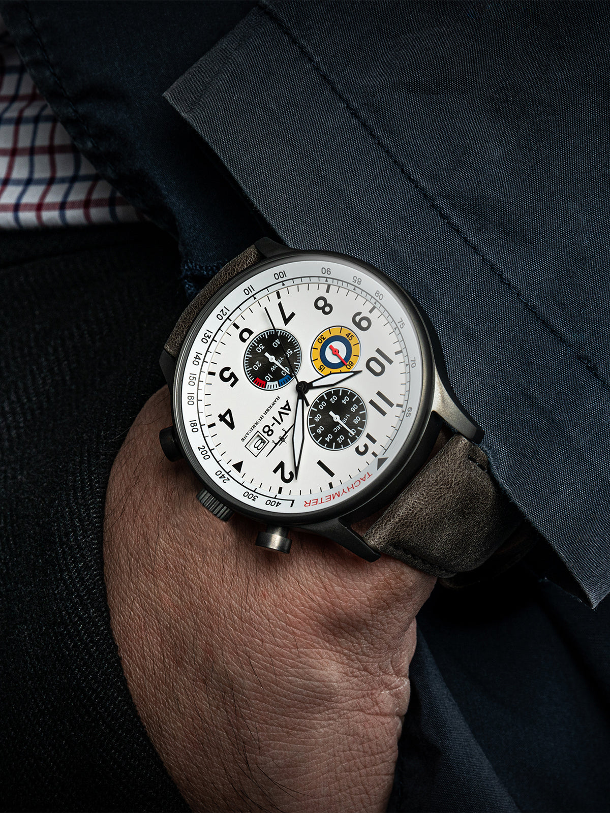 IVORY GRAYSCALE CLASSIC CHRONOGRAPH 3