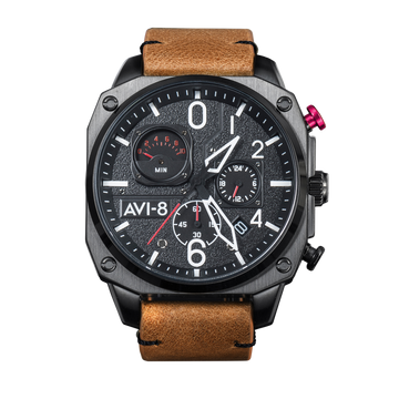 CHARCOAL EMBER BROWN RETROGRADE CHRONOGRAPH 2