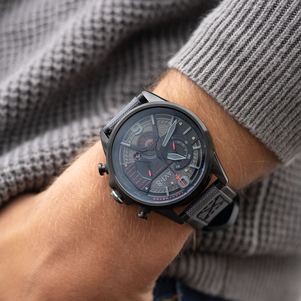 Midnight Stealth DUAL RETROGRADE CHRONOGRAPH 3
