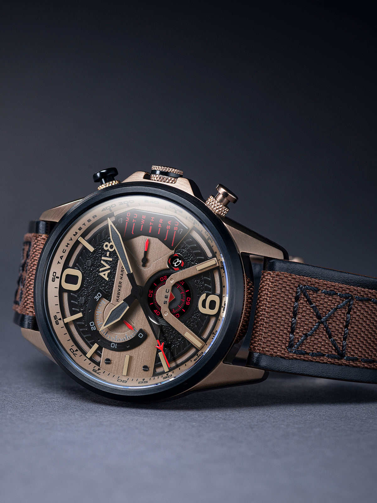 Desert Brown DUAL RETROGRADE CHRONOGRAPH 5