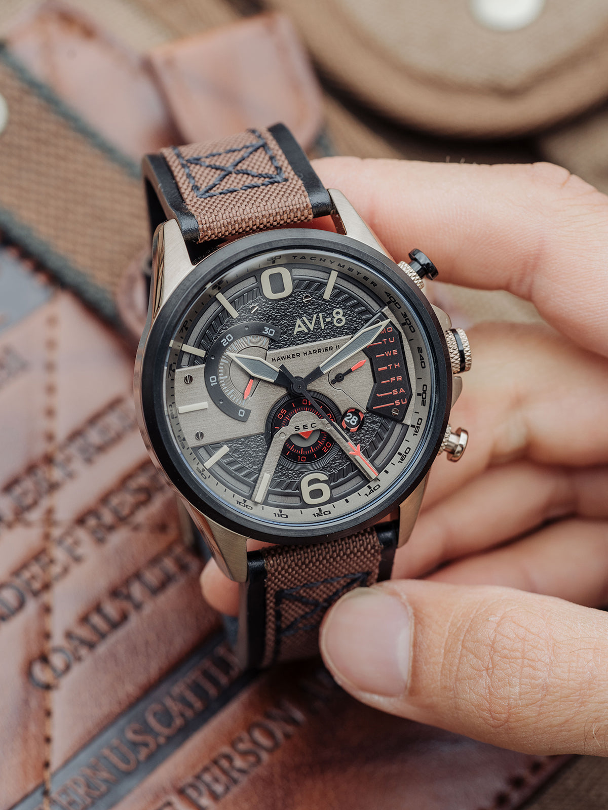 Desert Brown DUAL RETROGRADE CHRONOGRAPH 3