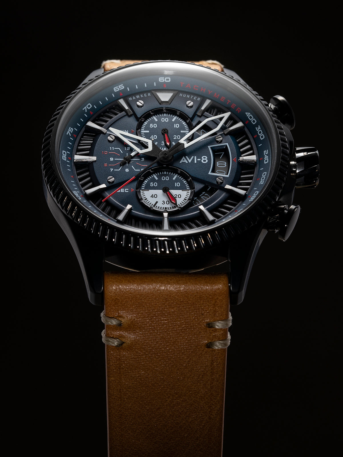 CARBON NAVY AVON CHRONOGRAPH 4