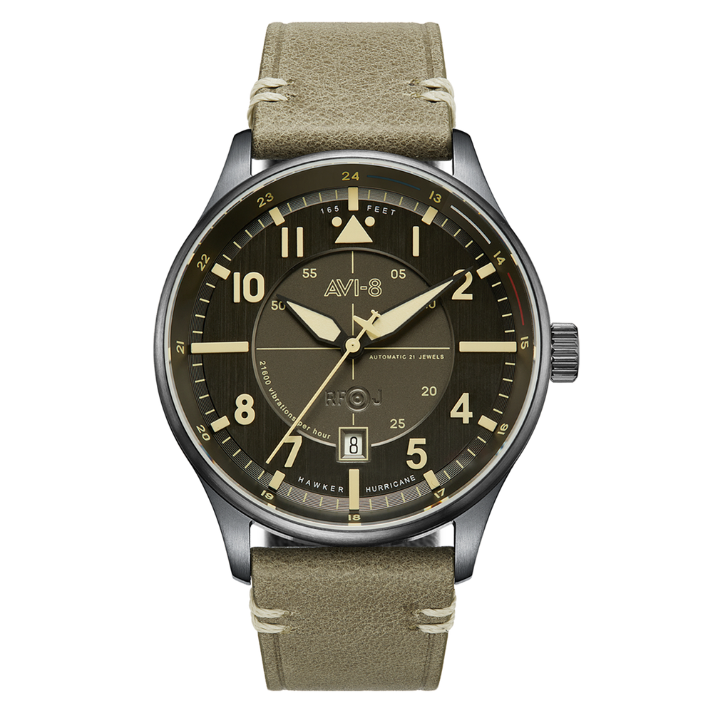 Stanton | Hawker Hurricane Kent Automatic – AVI-8 Timepieces Stanton | Hawker Hurricane Kent Automatic – AVI-8 Timepieces