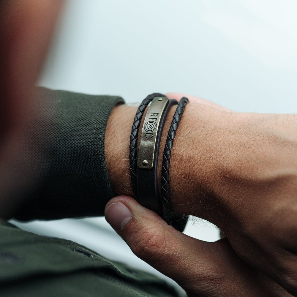 RFD PLATE BROWN BRACELET 3