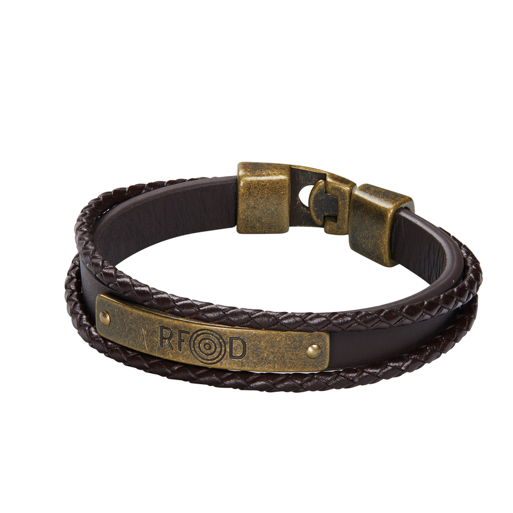 RFD PLATE BROWN BRACELET 1